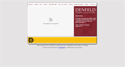 Desktop Screenshot of denfeldalumni.com
